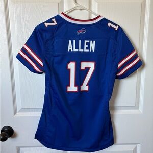 NFL Blue On Field Jersey Bills Allen